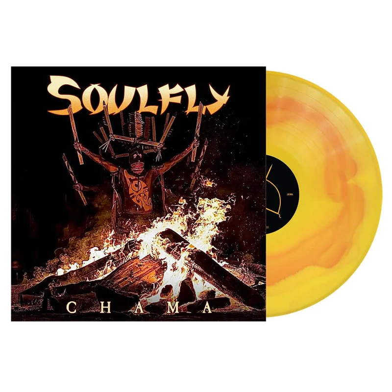 SOULFLY - Chama - LP - Yellow / Orange Corona Vinyl