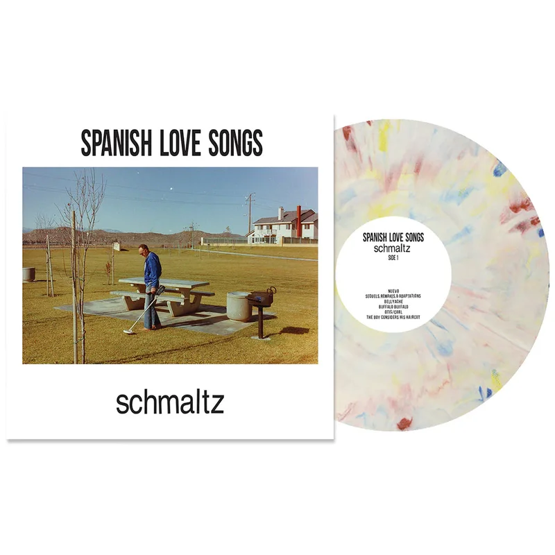 SPANISH LOVE SONGS - Schmaltz (Repress) - LP - 'Crayon Marble' Colour Vinyl