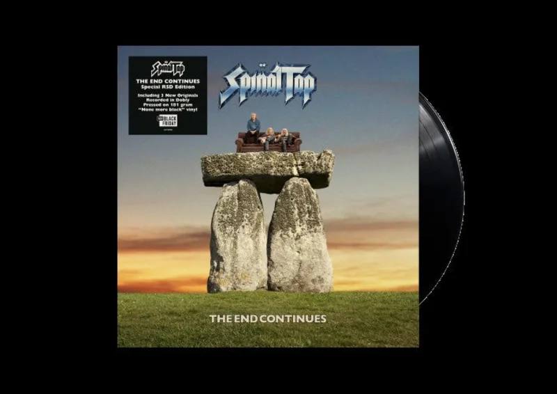 Spinal Tap - The End Continues - 1LP - Black vinyl w/  3 exclusive bonus tracks, new artwork and a limited-edition 11 x 22 poster  [RSD Black Friday 2025]