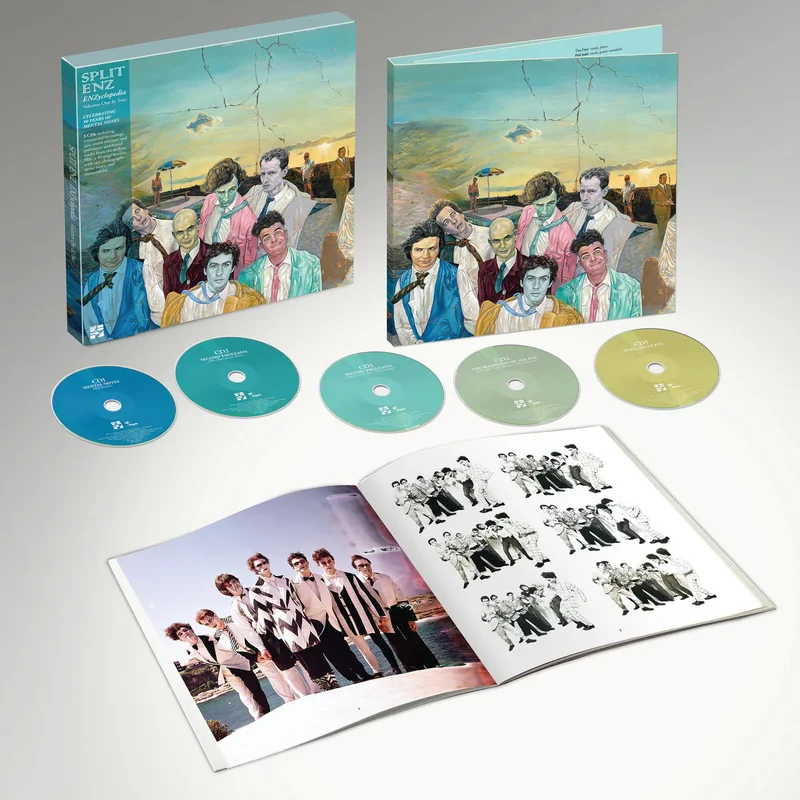SPLIT ENZ - ENZyclopedia - Volumes One & Two - 5CD Box Set