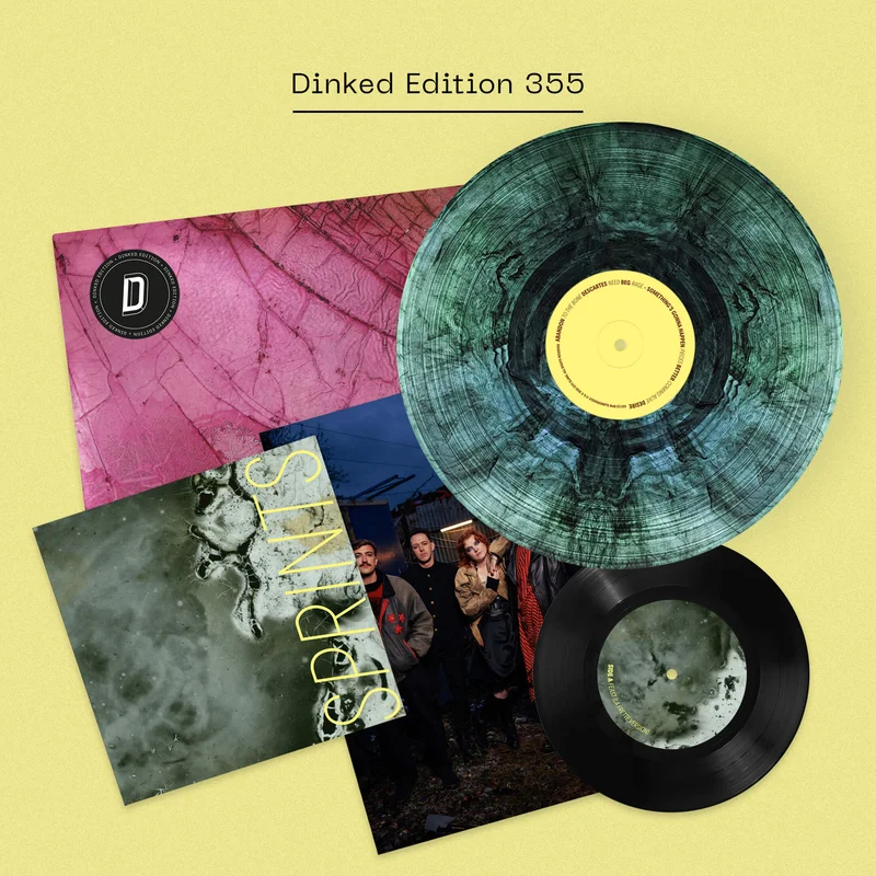 SPRINTS - All That Is Over - LP + Bonus 7 - Vinyl - Dinked Edition #355