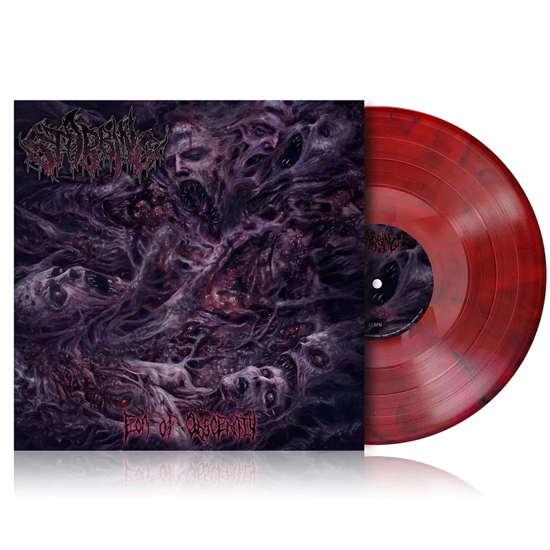 STABBING - Eon Of Obscenity - LP - Red & Black Marble Vinyl [JAN 30]