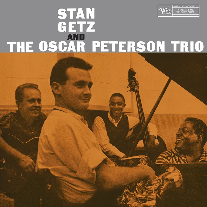 STAN GETZ & THE OSCAR PETERSON TRIO - Stan Getz & The Oscar Peterson Trio (Verve Vault Series) - LP - Deluxe 180g Vinyl