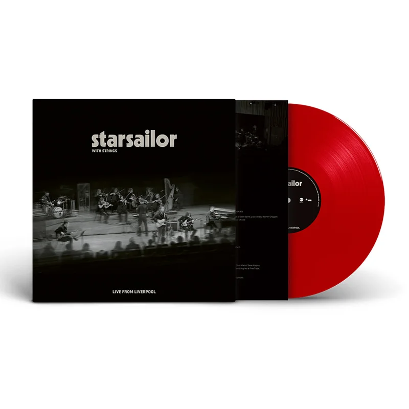 STARSAILOR - Starsailor with Strings: Live from Liverpool - LP - Red Vinyl