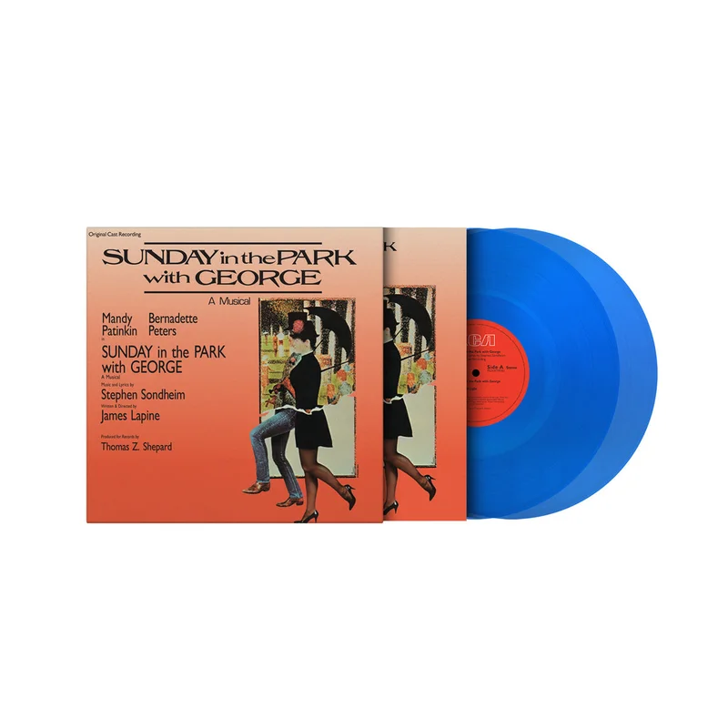 Stephen Sondheim - Sunday In The Park With George (A Musical) TRANSLUCENT BLUE 2LP (Vinyl LP) PRE-ORDER