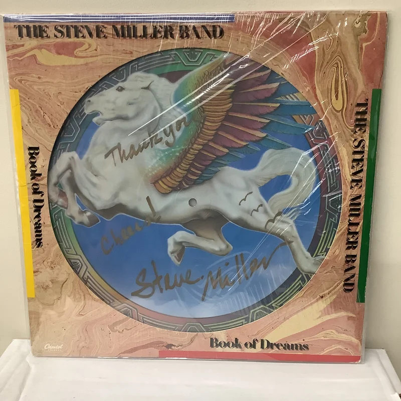 Steve Miller Band - Book of Dreams - Autographed Picture Disc LP