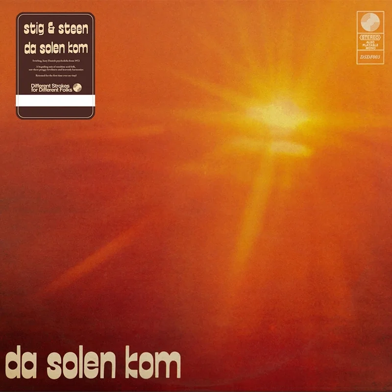 STIG & STEEN - Da Solen Kom (Reissue) - LP - Vinyl