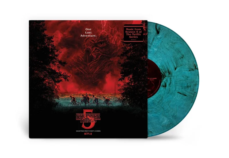 Stranger Things: Soundtrack From The Netflix Series, Season 5 Sea Blue Smoke LP