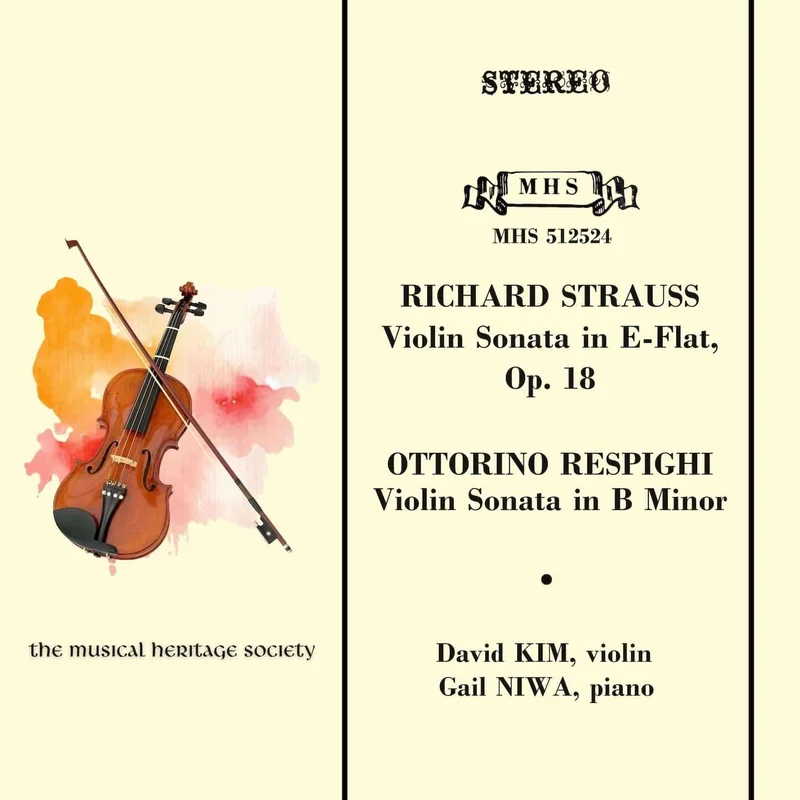 STRAUSS, R: Violin Sonata In E-Flat Major, Op 18 III. Finale: Allegro