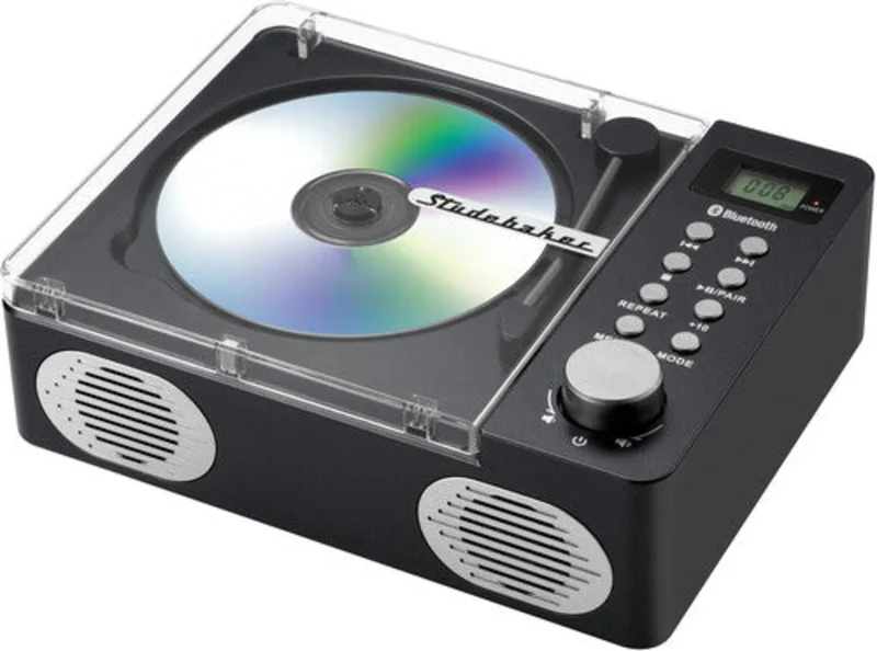 Studebaker SB3720B Retro CD Player with Bluetooth