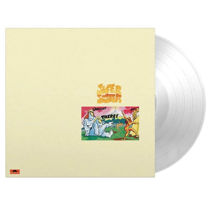 SUPERSISTER - Pudding And Gisteren (Reissue) - LP - 180g Crystal Clear Vinyl