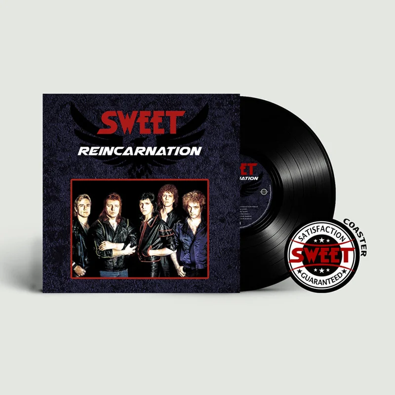 SWEET - Reincarnation (w/ Coaster) - LP - Black Vinyl [APR 10]
