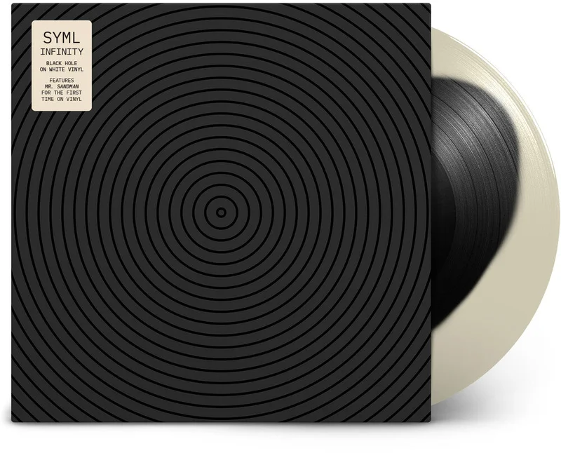 SYML - Infinity [Indie Exclusive] Black Hole On White (Blk) [Colored Vinyl]