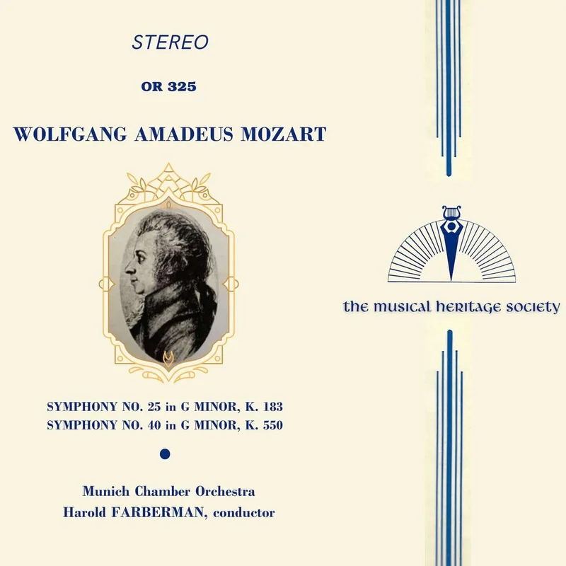 Symphony No. 25 In G Minor, K. 183 III. Menuetto. Allegro