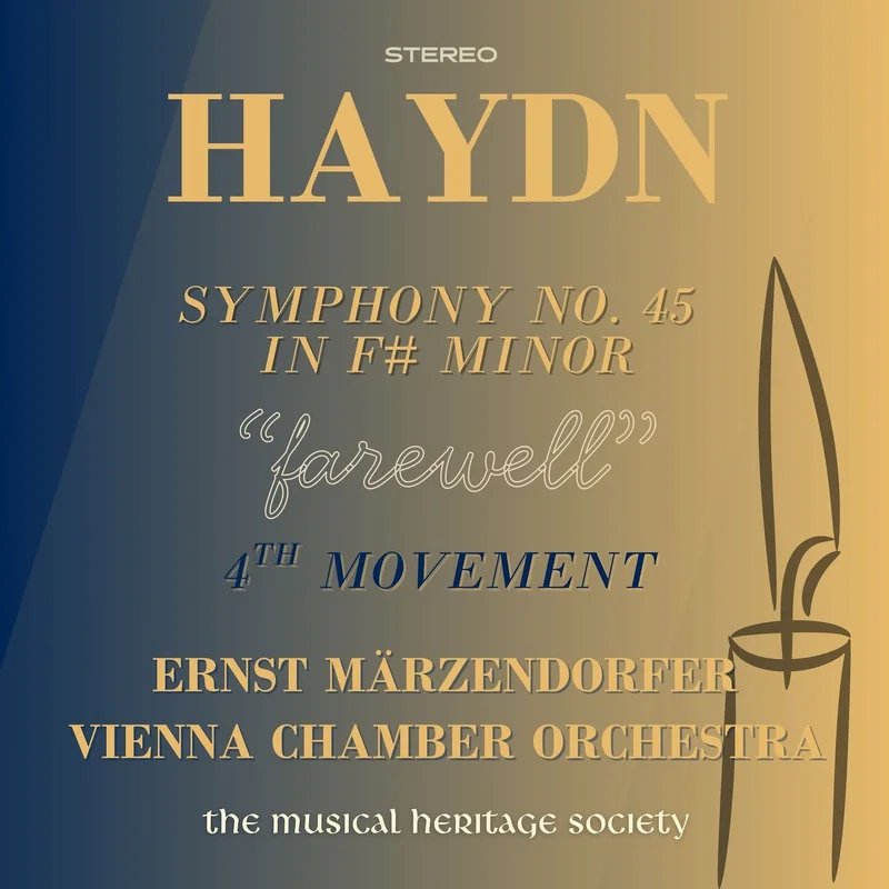Symphony No. 45 in F sharp Minor, Hob. I.45  Farewell  IV. Finale.