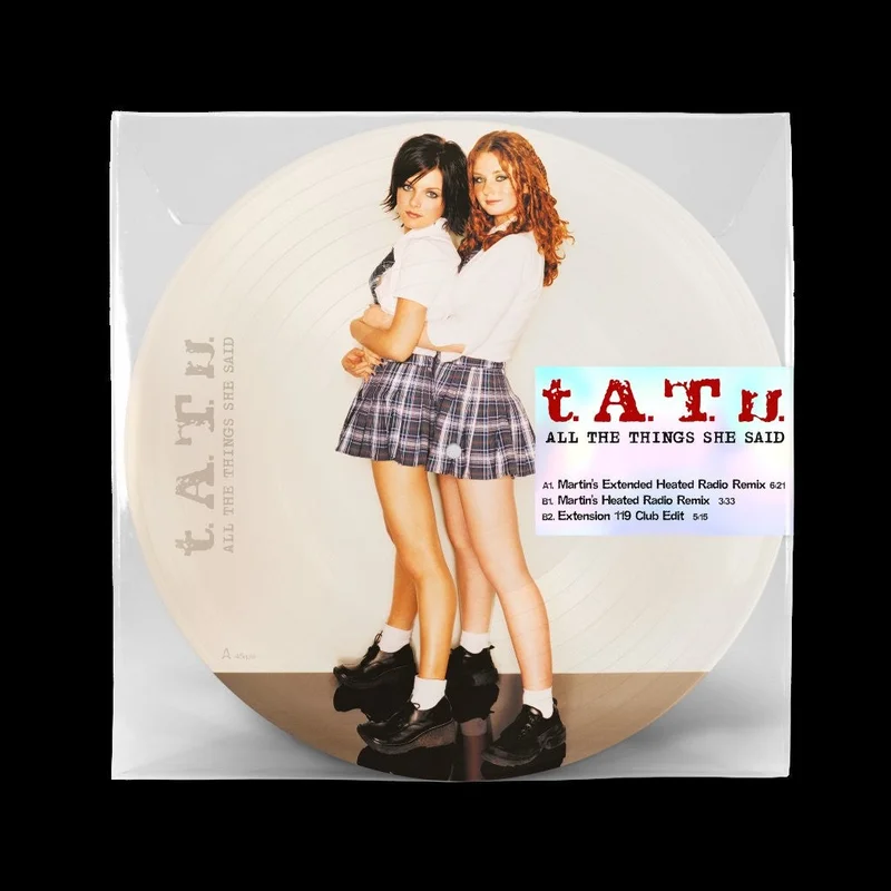 t.A.T.u. - All The Things She Said 12 Picture Disc
