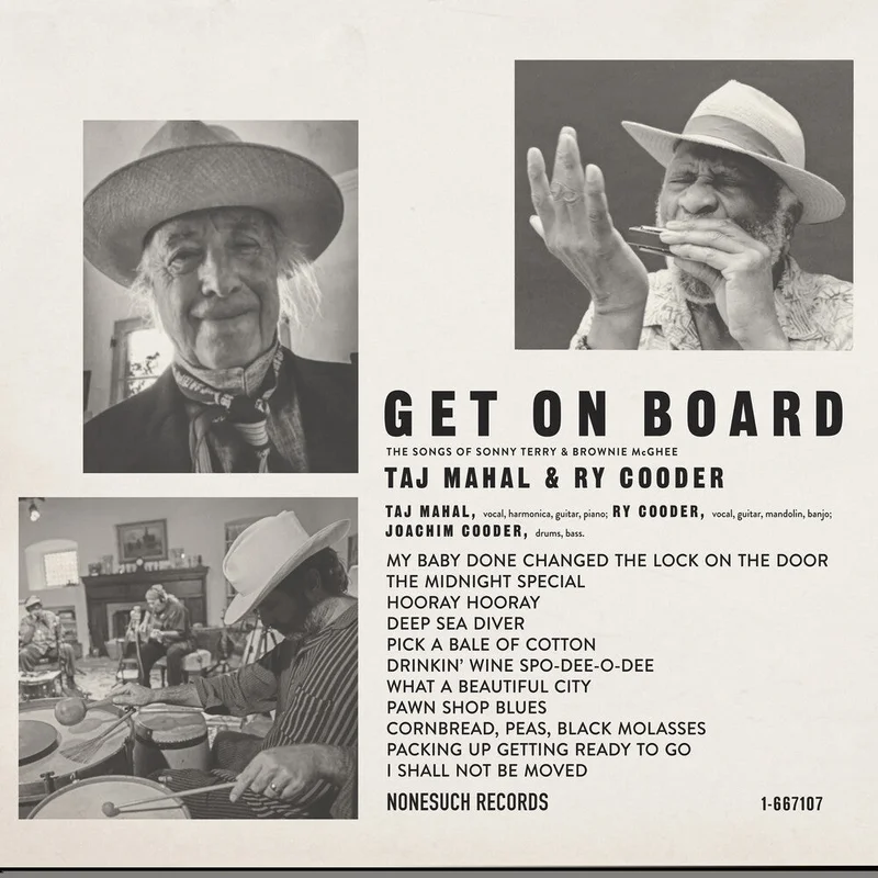 Taj Mahal & Ry Cooder - Get On Board [CD]