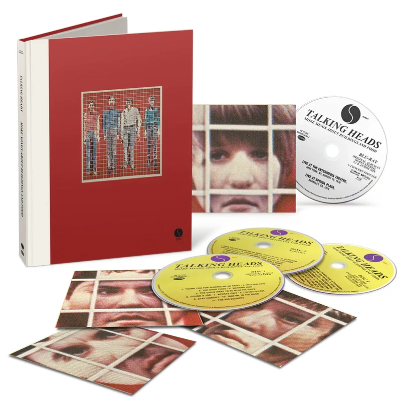 TALKING HEADS - More Songs About Buildings And Food (Super Deluxe Edition) - 3CD + Blu-ray in Hardback Book