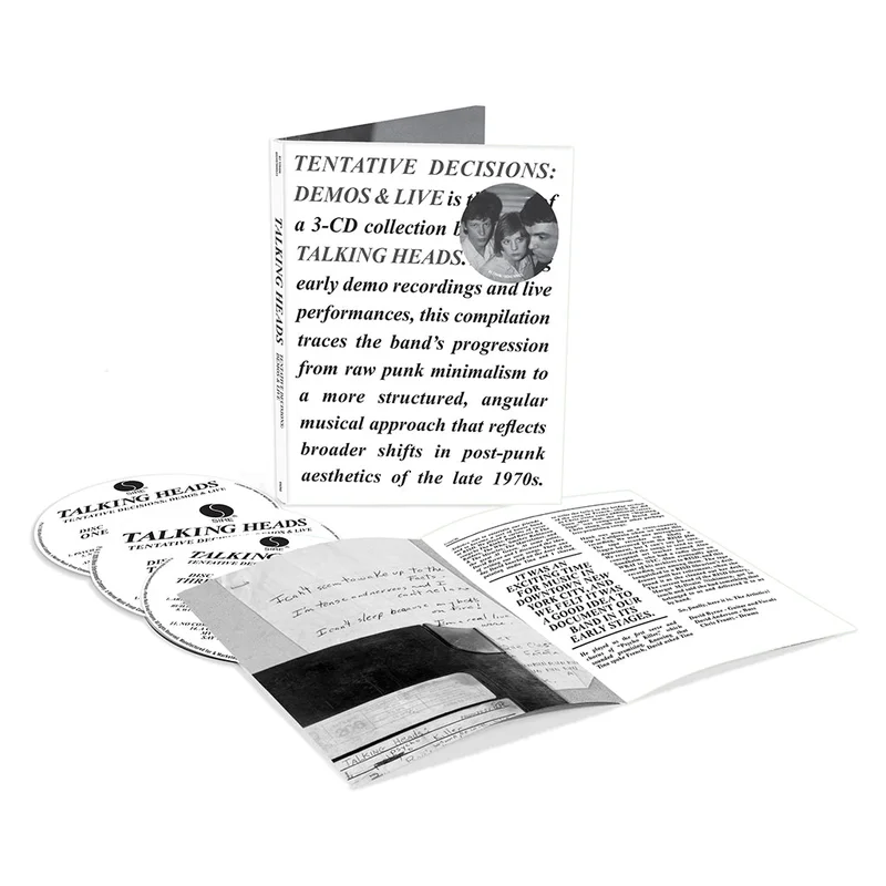 TALKING HEADS - Tentative Decisions: Demos & Live - 3CD [MAR 27]
