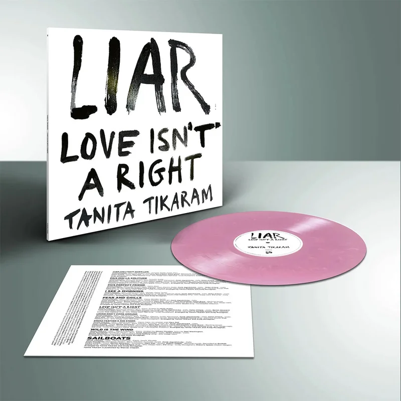 TANITA TIKARAM - LIAR (Love Isn't A Right) - LP - Pinkish Red Colour Vinyl