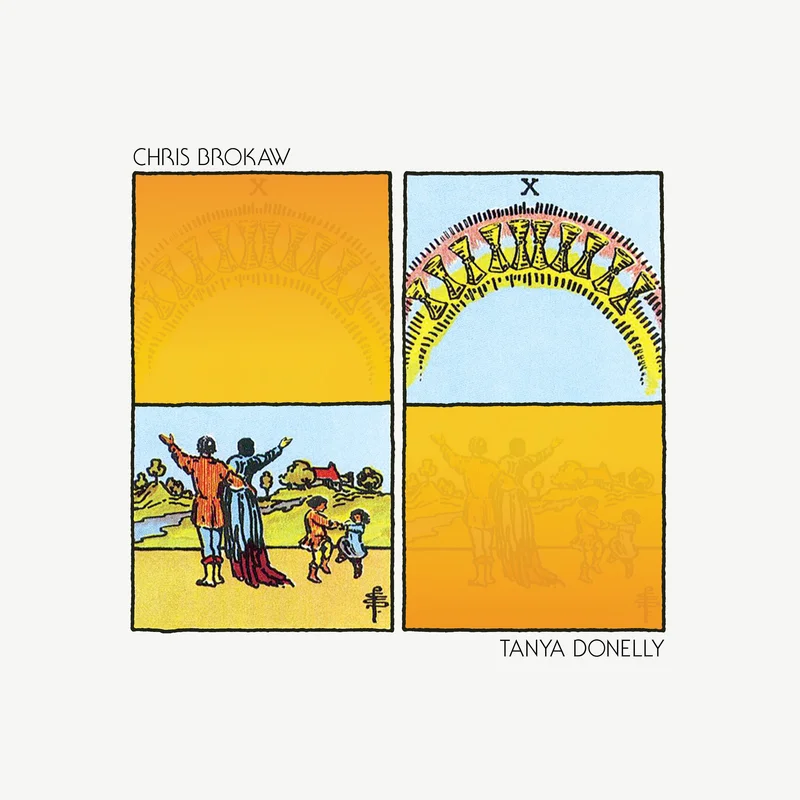 TANYA DONNELLY & CHRIS BROKAW - The Undone Is Done Again - 1LP - Yellow Vinyl [Record Store Day 2026]