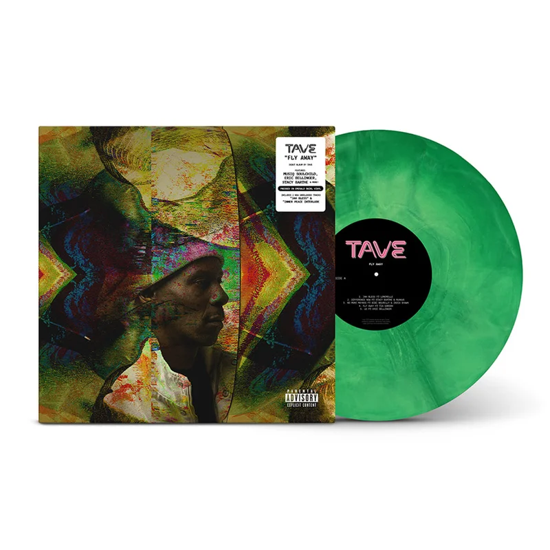 TAVE - Fly Away - 12'' EP - Emerald Green Swirl Vinyl [APR 10]