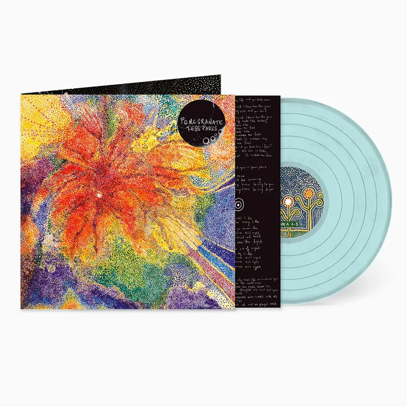 TESS PARKS - Pomegranate - LP - Clear Blue Vinyl