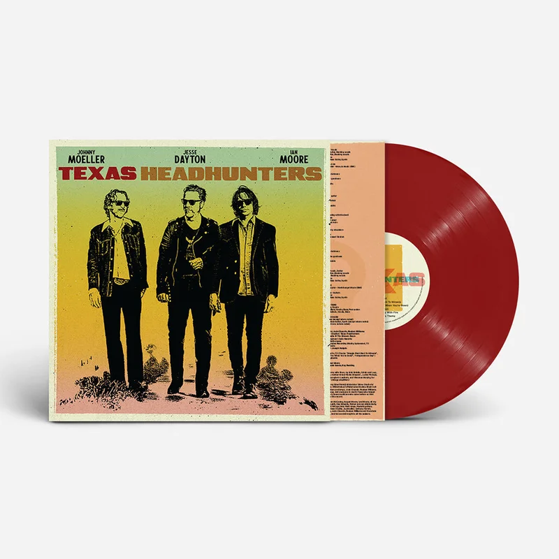 TEXAS HEADHUNTERS - Texas Headhunters - LP - Opaque Crimson Red Vinyl