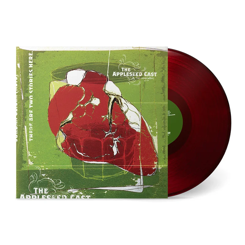THE APPLESEED CAST - Two Conversations (Reissue) - LP - Clear Red Vinyl