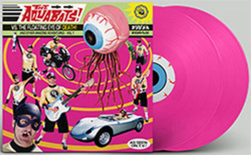 THE AQUABATS! - Vs. the Floating Eye of Death! [Indie Exclusive Floating Eye Fleshy Pink 2LP]