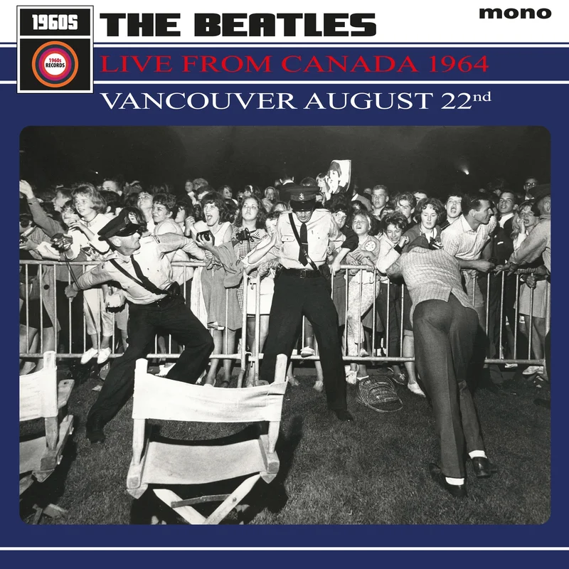 THE BEATLES - Live From Canada 1964  Vancouver August 22nd - LP - Black Vinyl