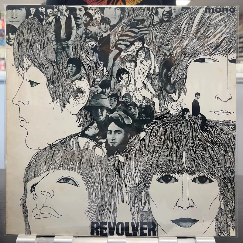 The Beatles - Revolver - Japanese Red Mono LP