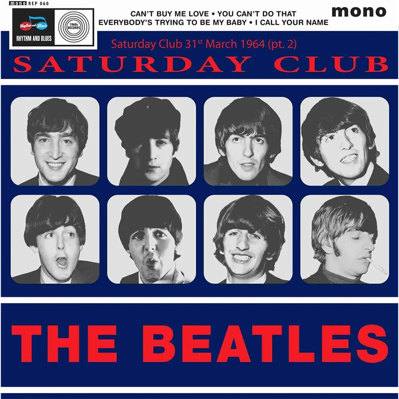 THE BEATLES - Saturday Club 31st March 1964 (pt. 2) - 7'' EP - Vinyl