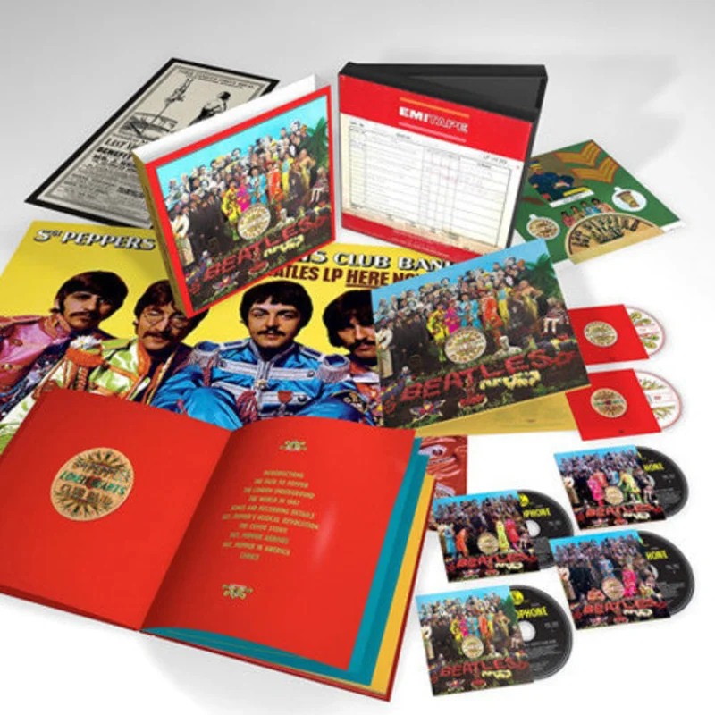 The Beatles - Sgt. Pepper's Lonely Hearts Club Band - CD + DVD Boxed Set