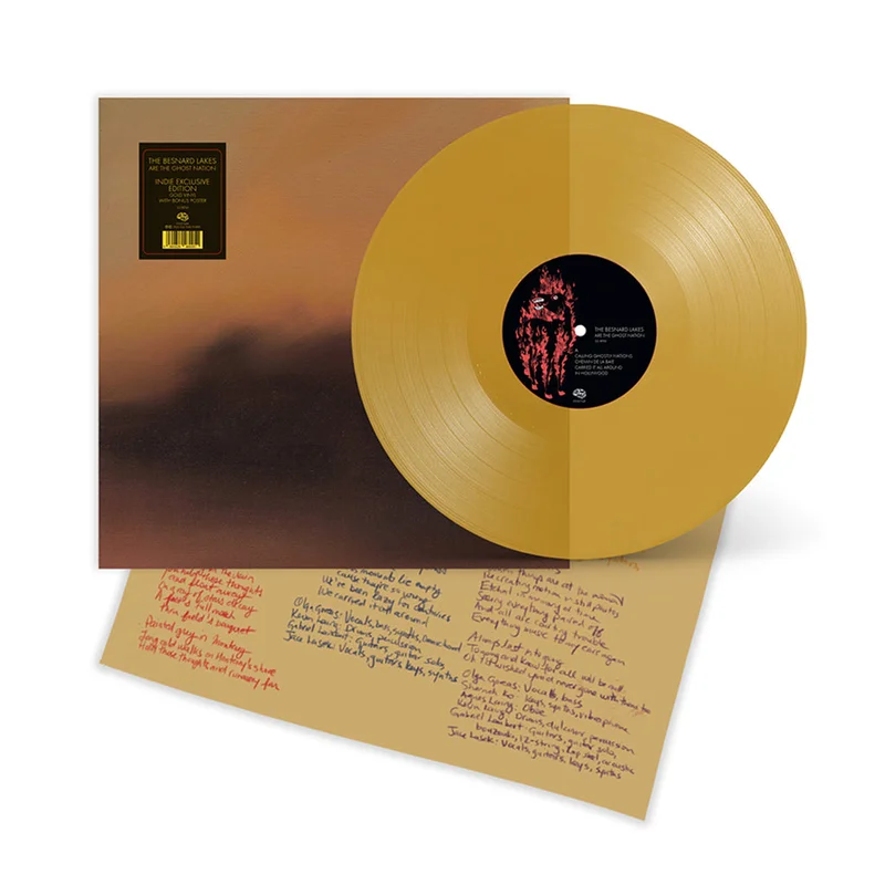 THE BESNARD LAKES - The Besnard Lakes Are The Ghost Nation (with Poster, Hand-Numbered)- LP - Metallic Gold Transparent Vinyl