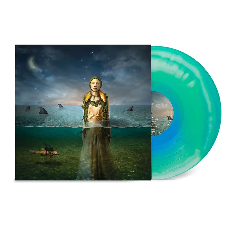 THE BLED - Found in the Flood (2022 Reissue) - LP - Blue w/ Green Swirl Vinyl