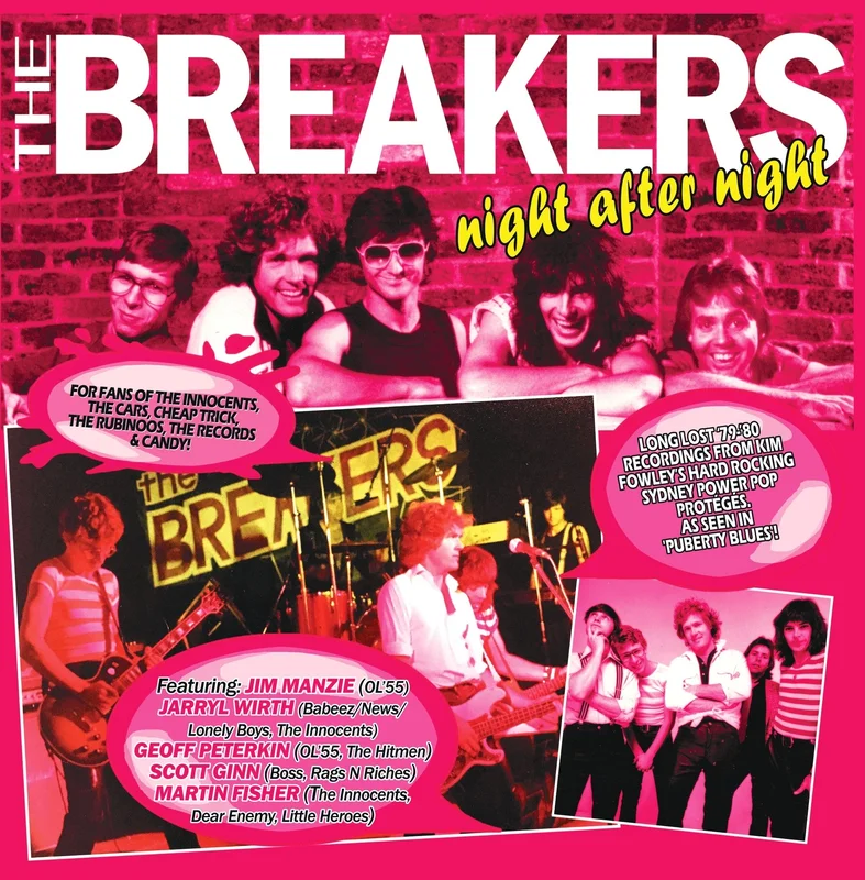 THE BREAKERS - Night After Night - 1LP - Hot Pink Vinyl [Record Store Day 2026]