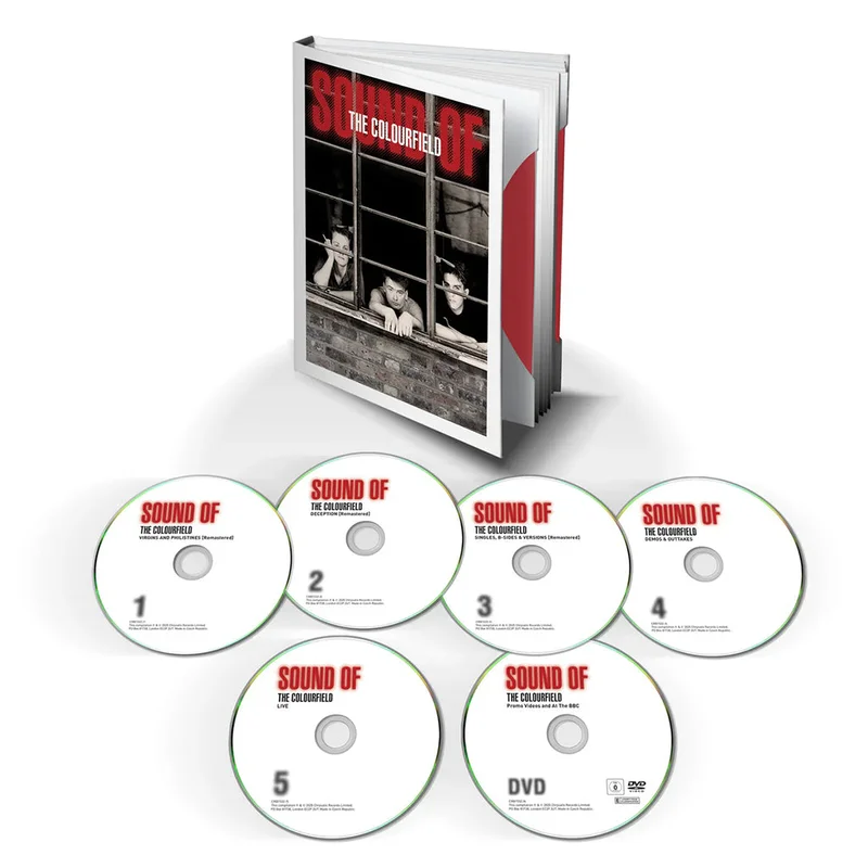THE COLOURFIELD - Sound Of The Colourfield - 5CD + DVD Mediabook Set