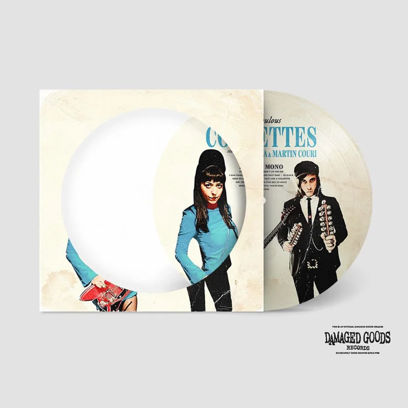 THE COURETTES - Back In Mono (Repress) - LP - Picture Disc Vinyl