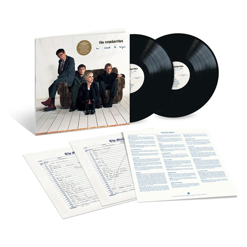 THE CRANBERRIES - No Need To Argue (30th Anniversary Deluxe Edition) - 2LP - Gatefold Black Vinyl