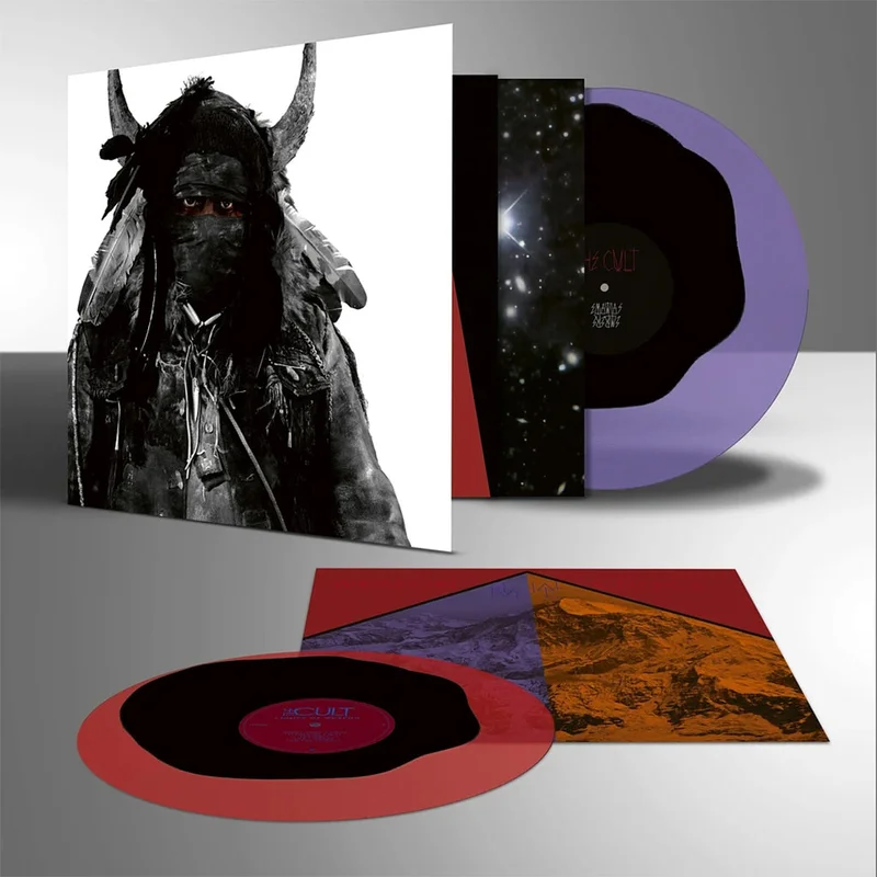 THE CULT - Choice Of Weapon (Reissue) - 2LP - Red/Black & Purple/Black Colour-in-Colour Vinyl