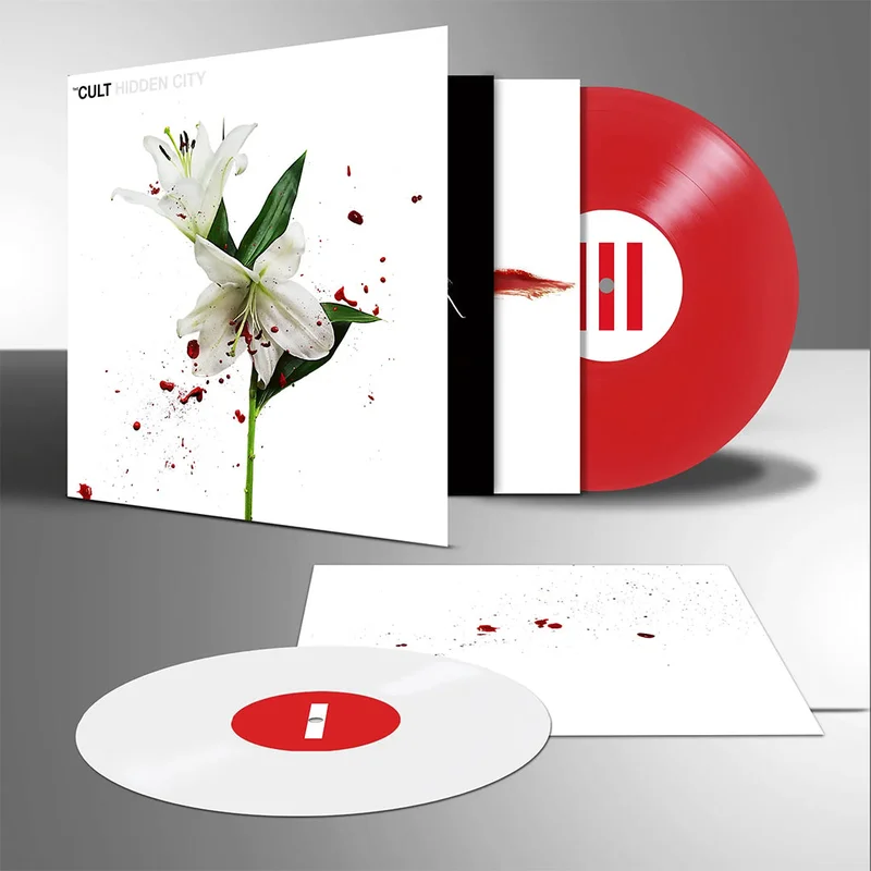 THE CULT - Hidden City (Reissue) - 2LP - Red / White Vinyl