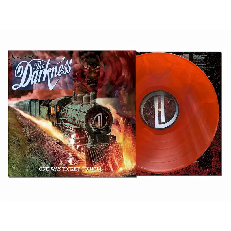 THE DARKNESS - One Way Ticket To Hell...And Back (20th Anniversary Edition) - LP - Orange/Yellow Vinyl