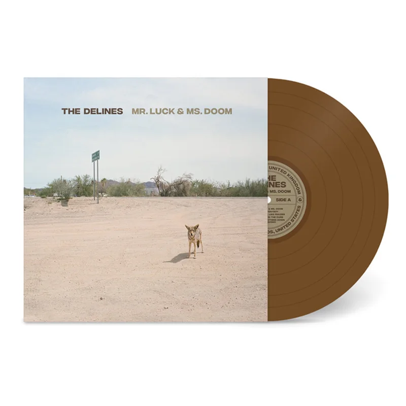 THE DELINES -  Mr Luck & Ms Doom - LP - Brown Vinyl