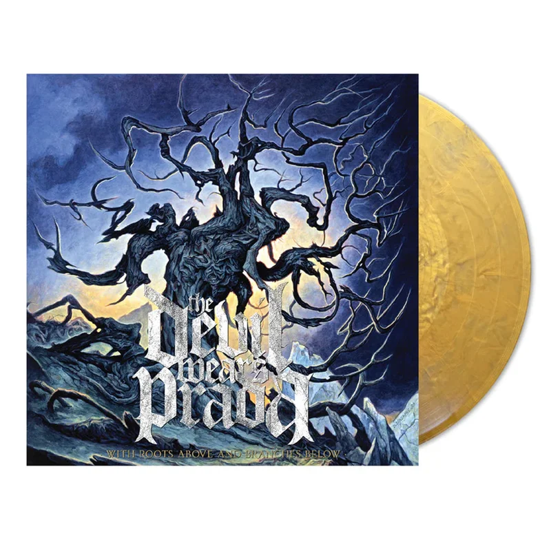 THE DEVIL WEARS PRADA - With Roots Above And Branches Below (Import) - LP - Metallic Gold Vinyl [OCT 11]