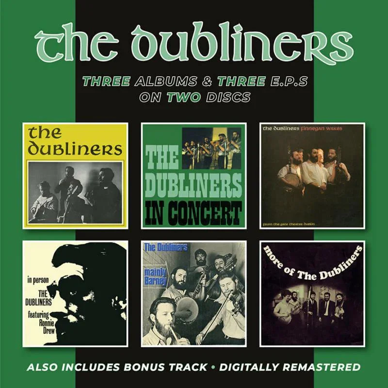 THE DUBLINERS  The Dubliners / In Concert / Finnegan Wakes / In Person / Mainly Barney / More Of The Dubliners - 2CD