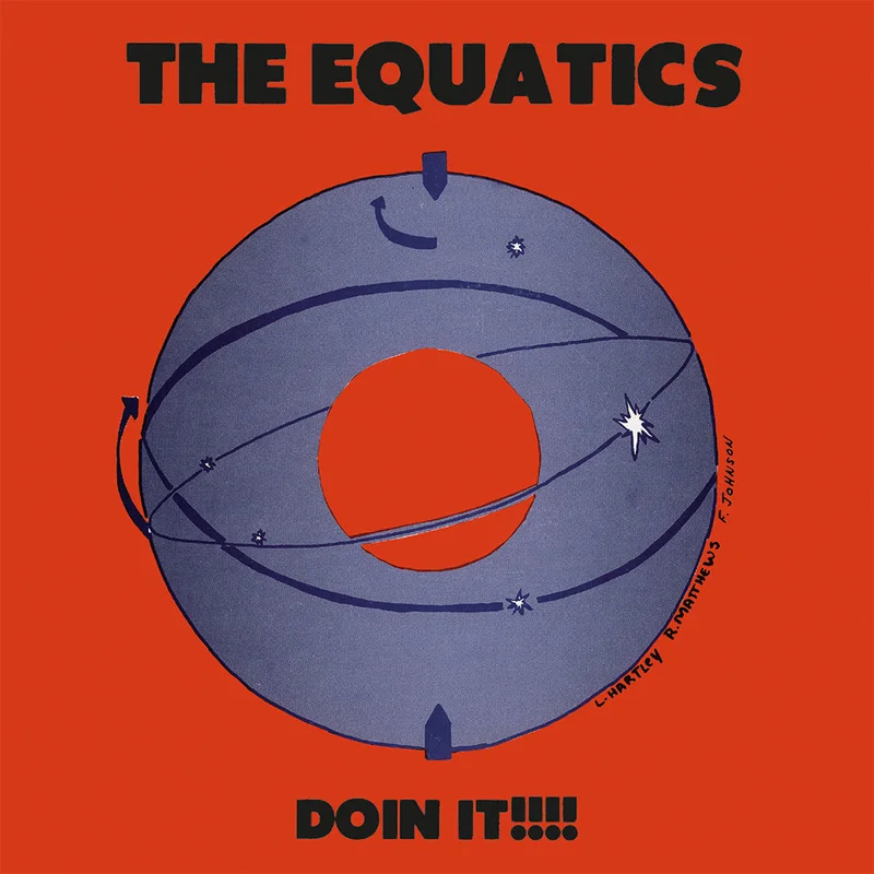 THE EQUATICS - Doin It !!!! (Repress) - LP - Blue Vinyl [APR 3]