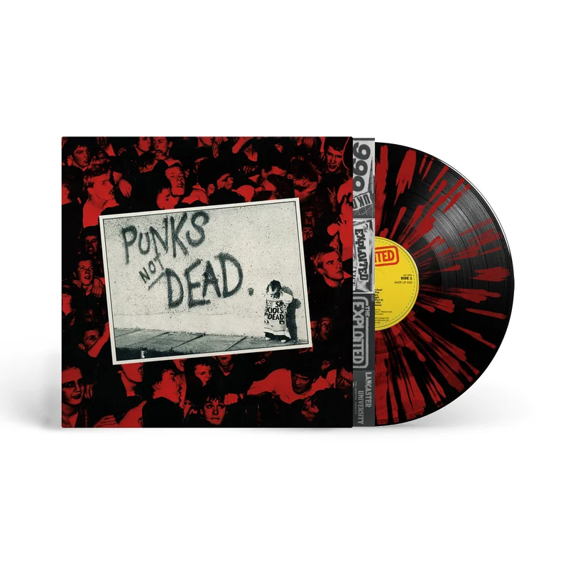 THE EXPLOITED - Punk's Not Dead (45th Anniversary Edition) - LP - Black & Red Splatter Vinyl [FEB 27]