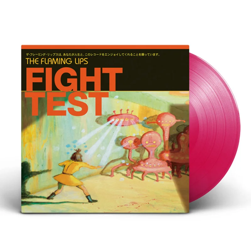 THE FLAMING LIPS - Fight Test (2023 Reissue) - 12" EP - Ruby Red Vinyl