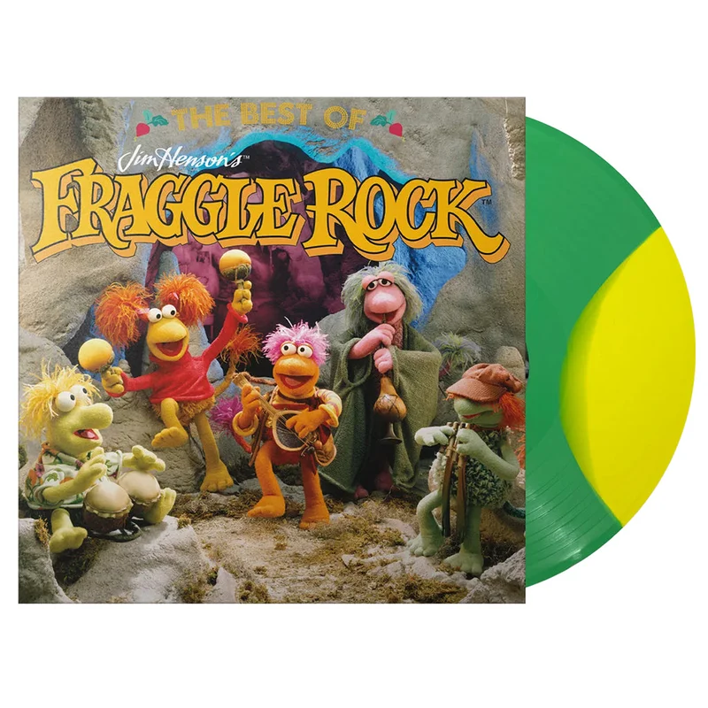 THE FRAGGLES - The Best Of Jim Henson's Fraggle Rock (Reissue) - LP - Green & Yellow Vinyl [FEB 27]